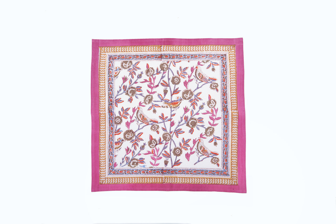 Anokhi Table Napkins Cuckoo Vine Orchard MEKKO HOMEWARES