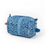 Anokhi Toiletry Bag - Spiral Indigo
