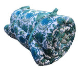 Anokhi Quilt - Folkloric Avocado