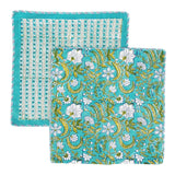 Anokhi Cushion Cover - Frescola Aqua