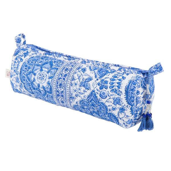 Anokhi Makeup /Pencil Case - China Blue