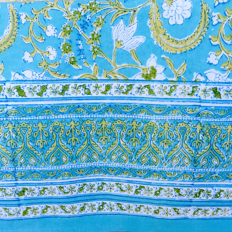 Anokhi Tablecloth - Frescola Aqua